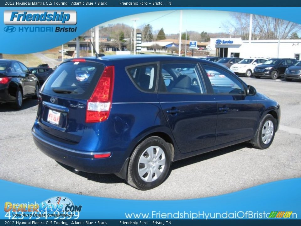 2012 Hyundai Elantra GLS Touring Atlantic Blue / Black Photo #7
