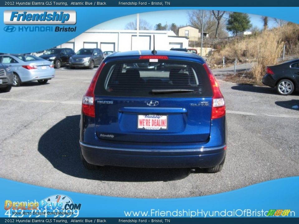 2012 Hyundai Elantra GLS Touring Atlantic Blue / Black Photo #8