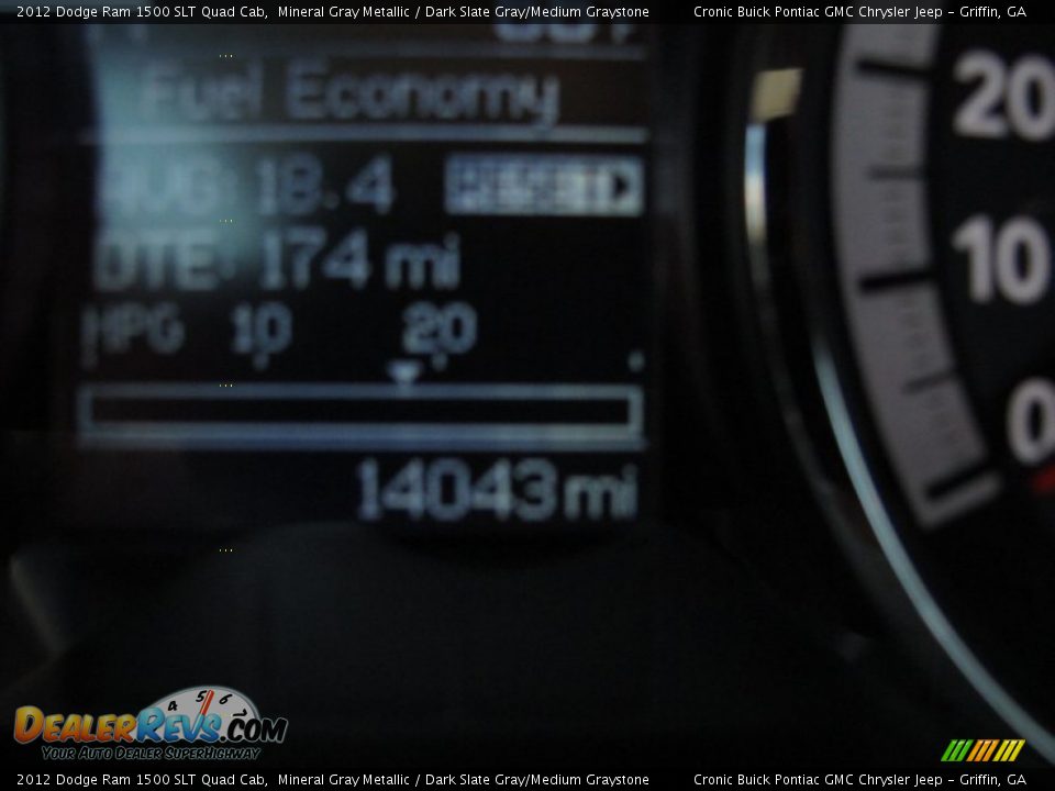 2012 Dodge Ram 1500 SLT Quad Cab Mineral Gray Metallic / Dark Slate Gray/Medium Graystone Photo #21