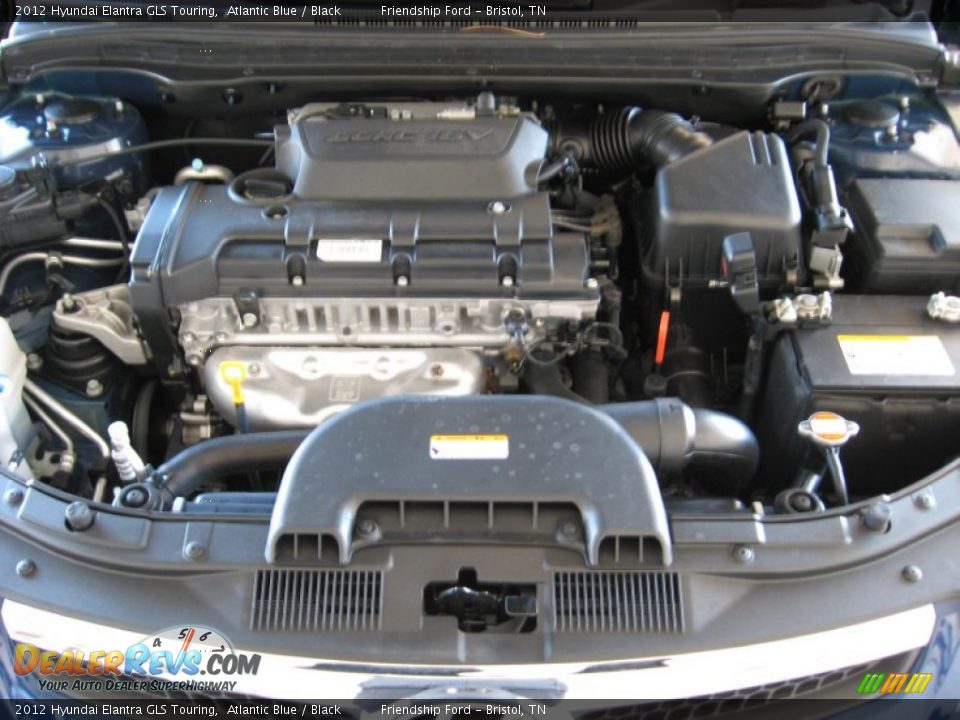 2012 Hyundai Elantra GLS Touring Atlantic Blue / Black Photo #10