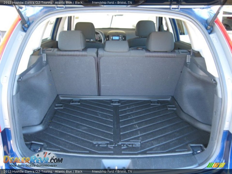 2012 Hyundai Elantra GLS Touring Atlantic Blue / Black Photo #14