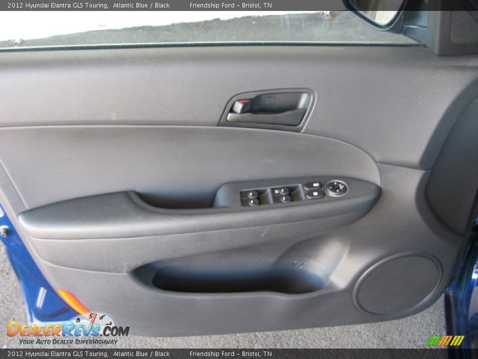 2012 Hyundai Elantra GLS Touring Atlantic Blue / Black Photo #18