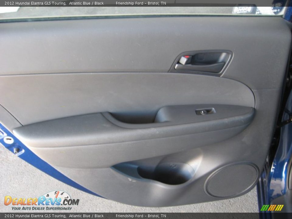 2012 Hyundai Elantra GLS Touring Atlantic Blue / Black Photo #21