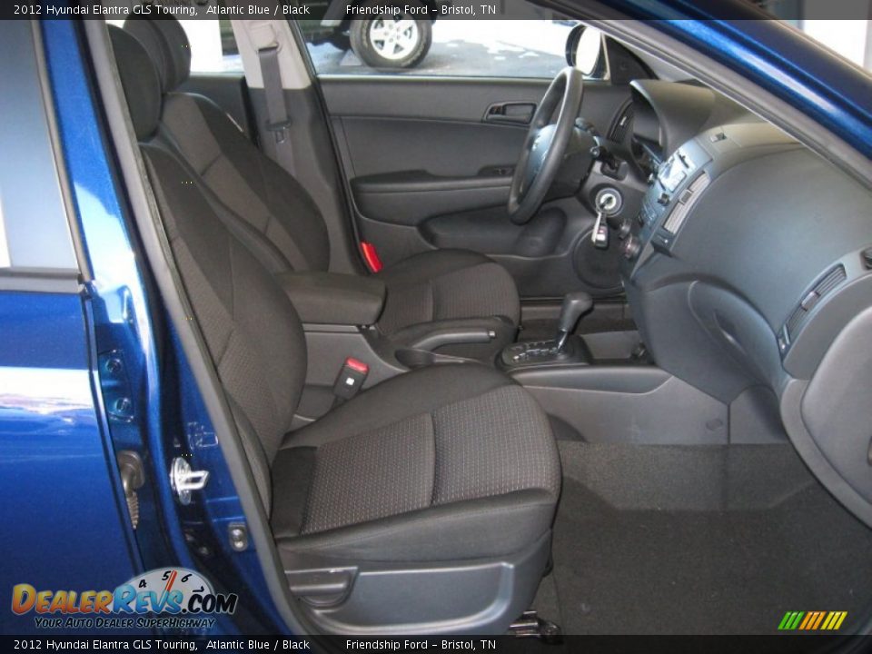 2012 Hyundai Elantra GLS Touring Atlantic Blue / Black Photo #22