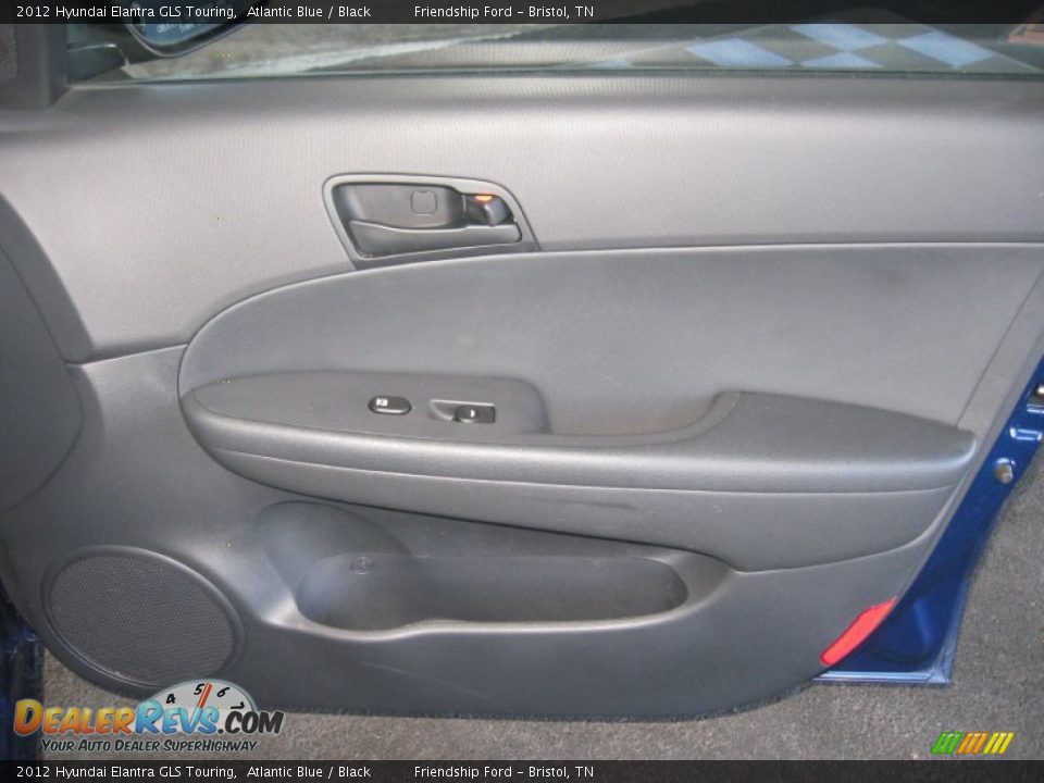 2012 Hyundai Elantra GLS Touring Atlantic Blue / Black Photo #24