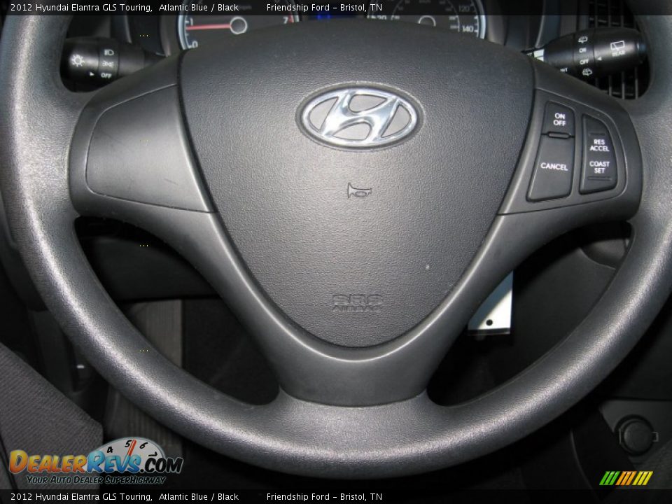 2012 Hyundai Elantra GLS Touring Atlantic Blue / Black Photo #30