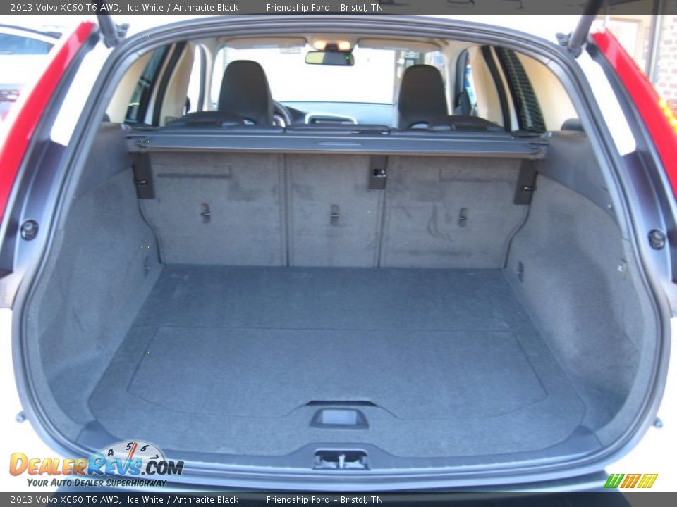 2013 Volvo XC60 T6 AWD Ice White / Anthracite Black Photo #12