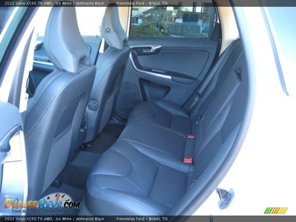 2013 Volvo XC60 T6 AWD Ice White / Anthracite Black Photo #18