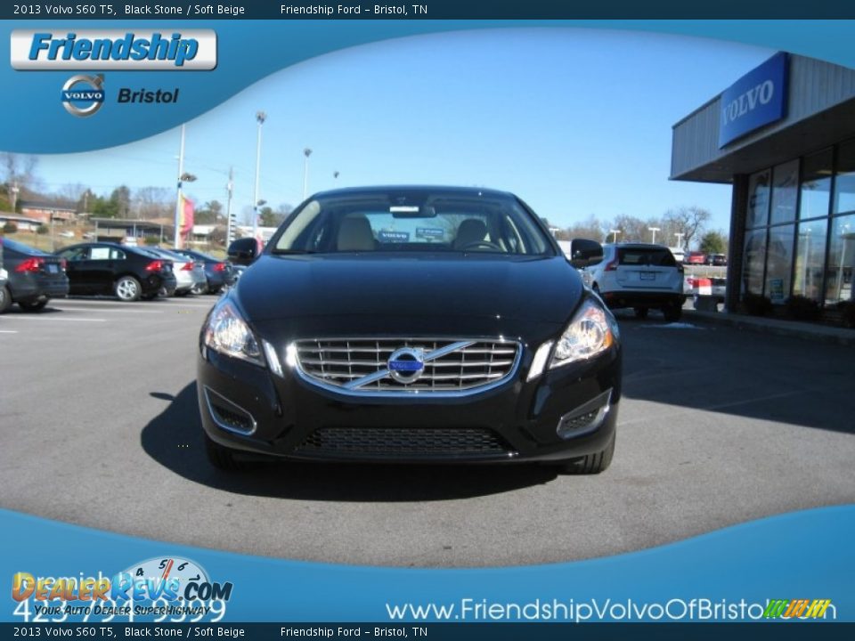 2013 Volvo S60 T5 Black Stone / Soft Beige Photo #4