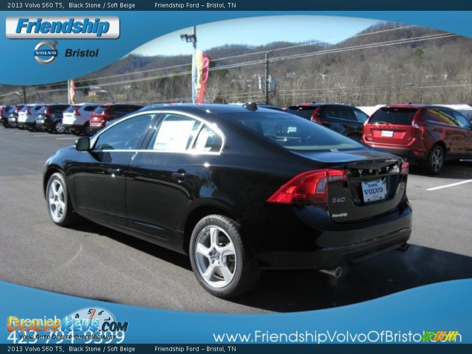 2013 Volvo S60 T5 Black Stone / Soft Beige Photo #9