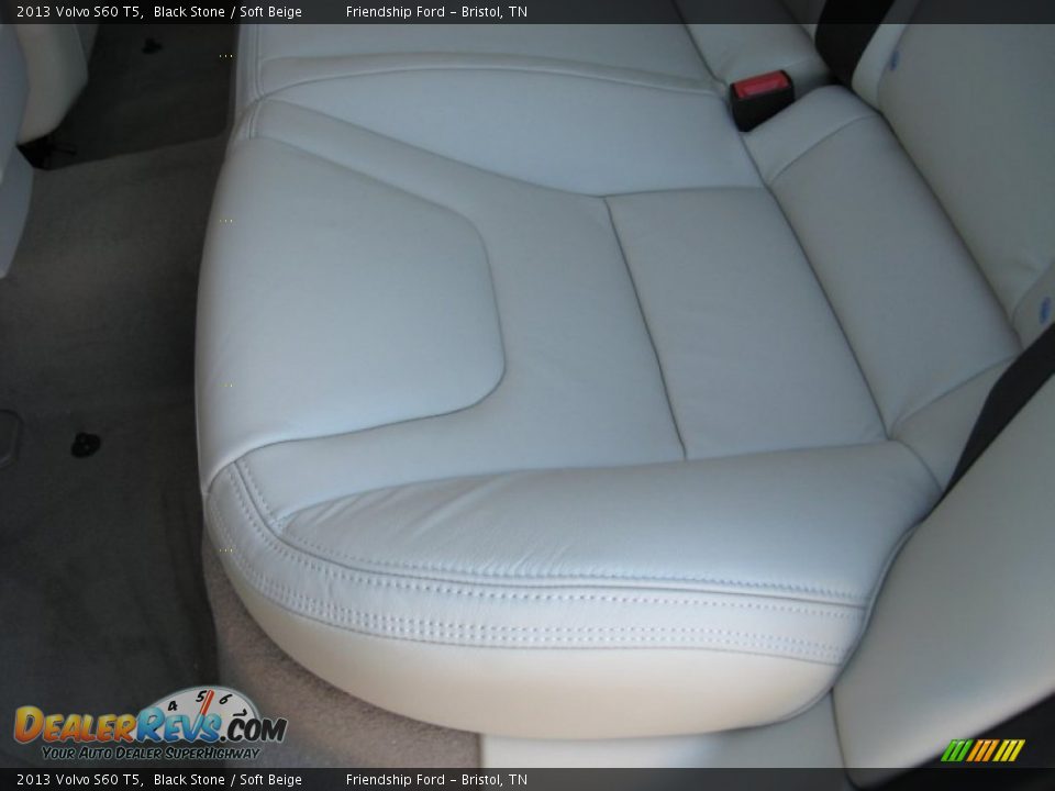 2013 Volvo S60 T5 Black Stone / Soft Beige Photo #18