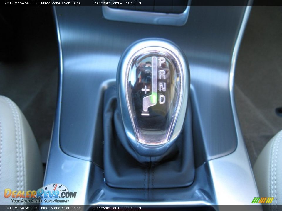 2013 Volvo S60 T5 Black Stone / Soft Beige Photo #29