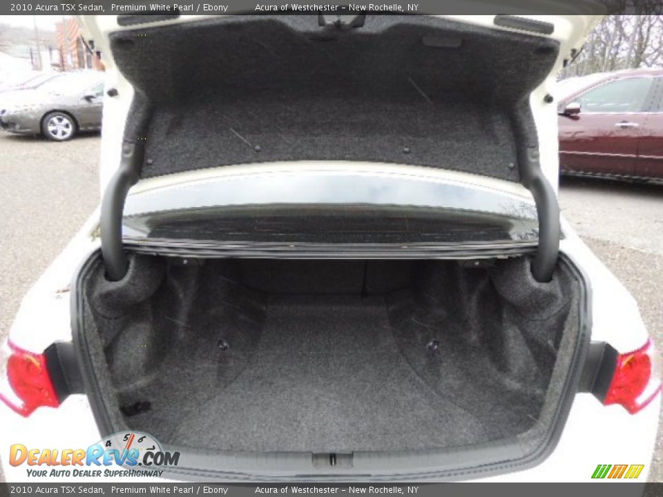 2010 Acura TSX Sedan Premium White Pearl / Ebony Photo #20