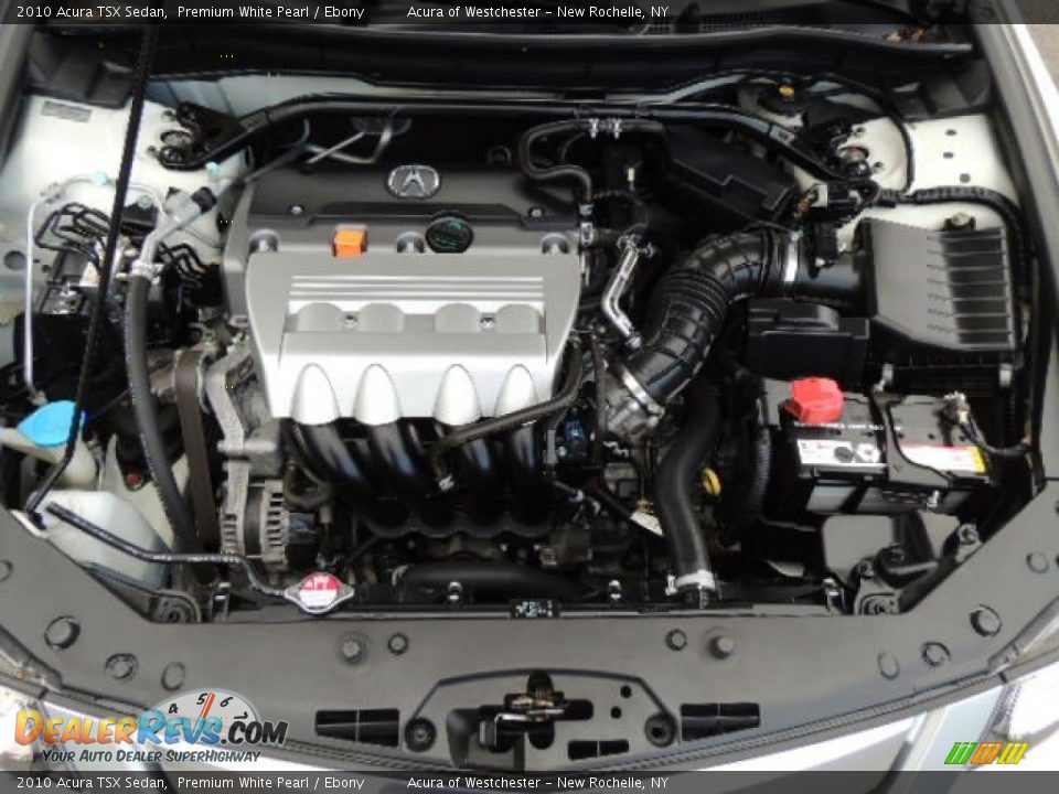 2010 Acura TSX Sedan Premium White Pearl / Ebony Photo #29