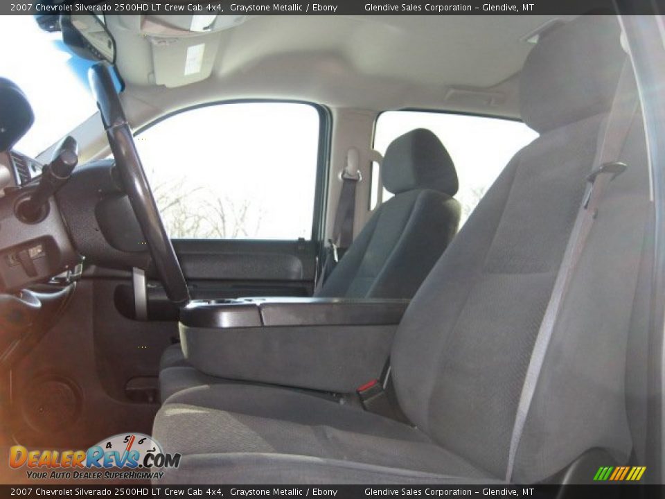 2007 Chevrolet Silverado 2500HD LT Crew Cab 4x4 Graystone Metallic / Ebony Photo #7