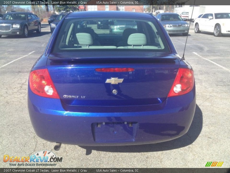 Laser Blue Metallic 2007 Chevrolet Cobalt LT Sedan Photo #5