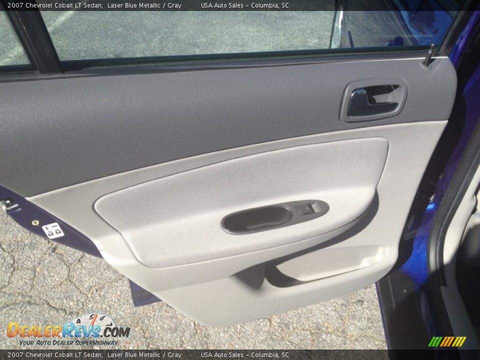 2007 Chevrolet Cobalt LT Sedan Laser Blue Metallic / Gray Photo #13
