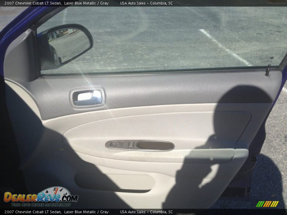 2007 Chevrolet Cobalt LT Sedan Laser Blue Metallic / Gray Photo #14