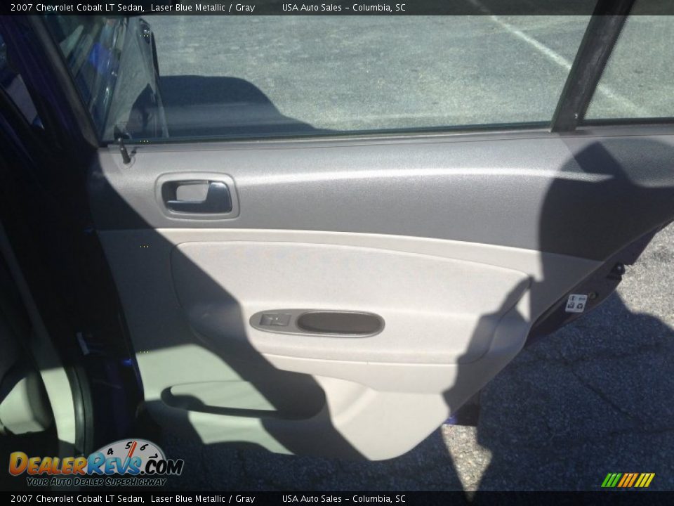 2007 Chevrolet Cobalt LT Sedan Laser Blue Metallic / Gray Photo #15