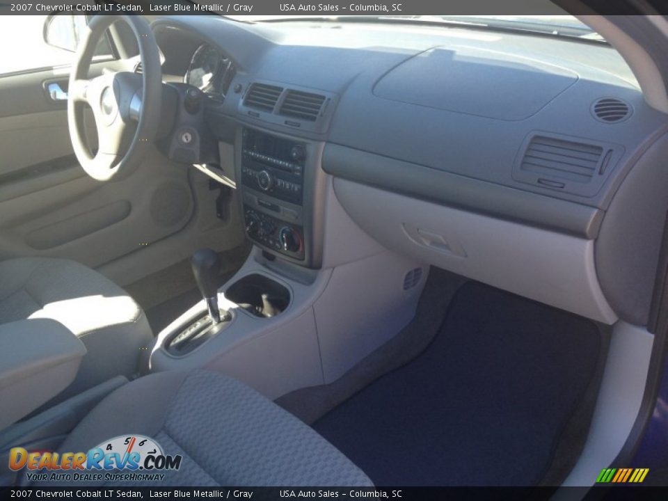 2007 Chevrolet Cobalt LT Sedan Laser Blue Metallic / Gray Photo #16