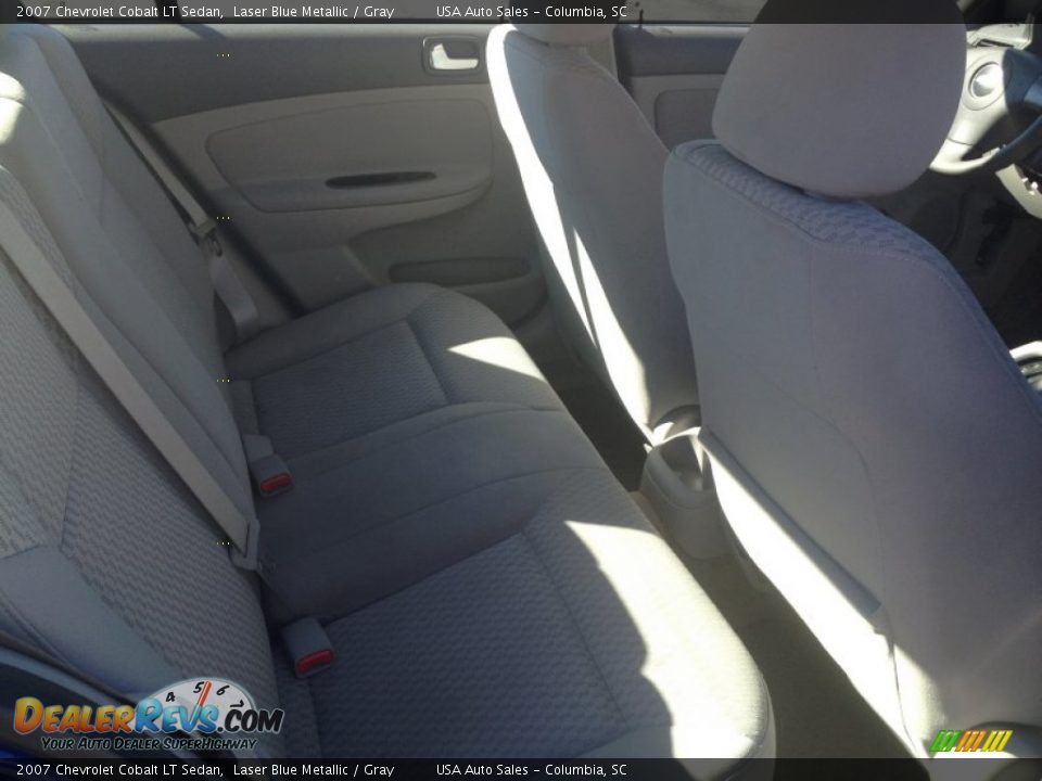 2007 Chevrolet Cobalt LT Sedan Laser Blue Metallic / Gray Photo #18