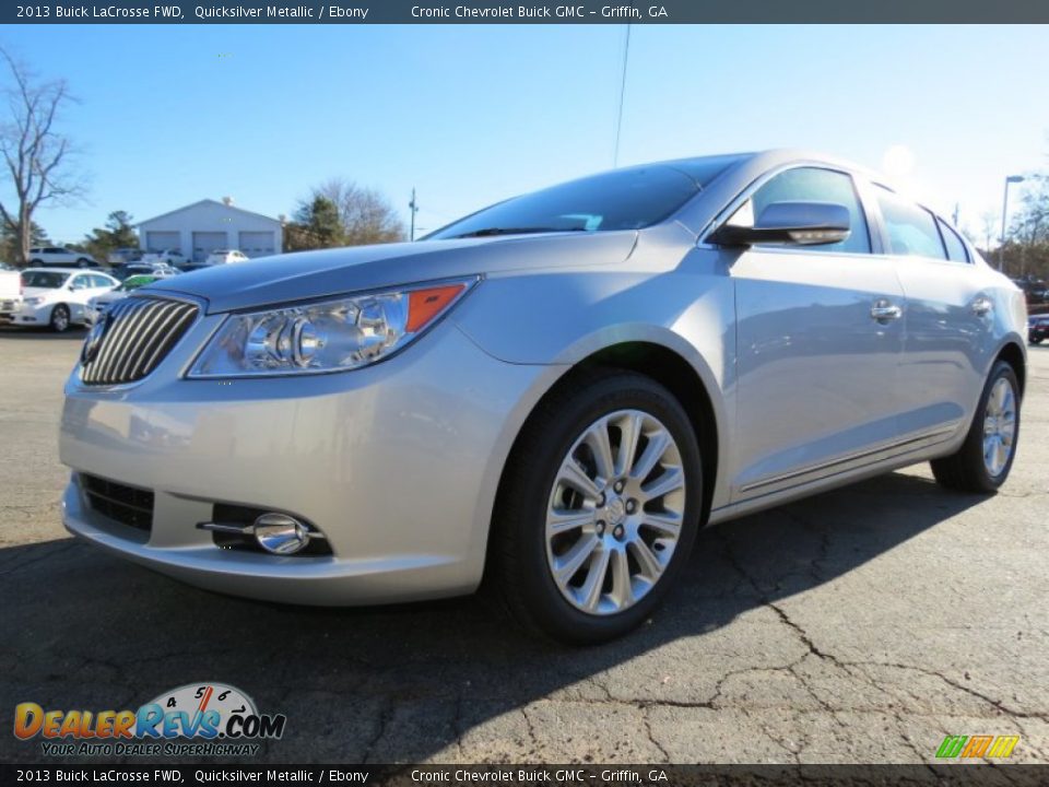 2013 Buick LaCrosse FWD Quicksilver Metallic / Ebony Photo #3