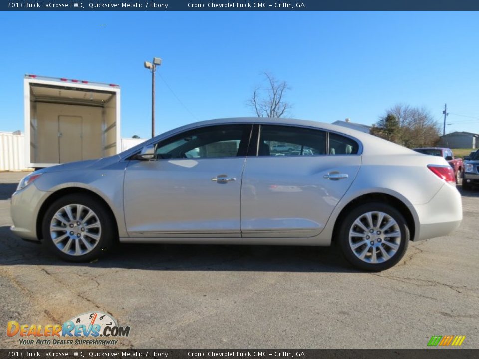2013 Buick LaCrosse FWD Quicksilver Metallic / Ebony Photo #4