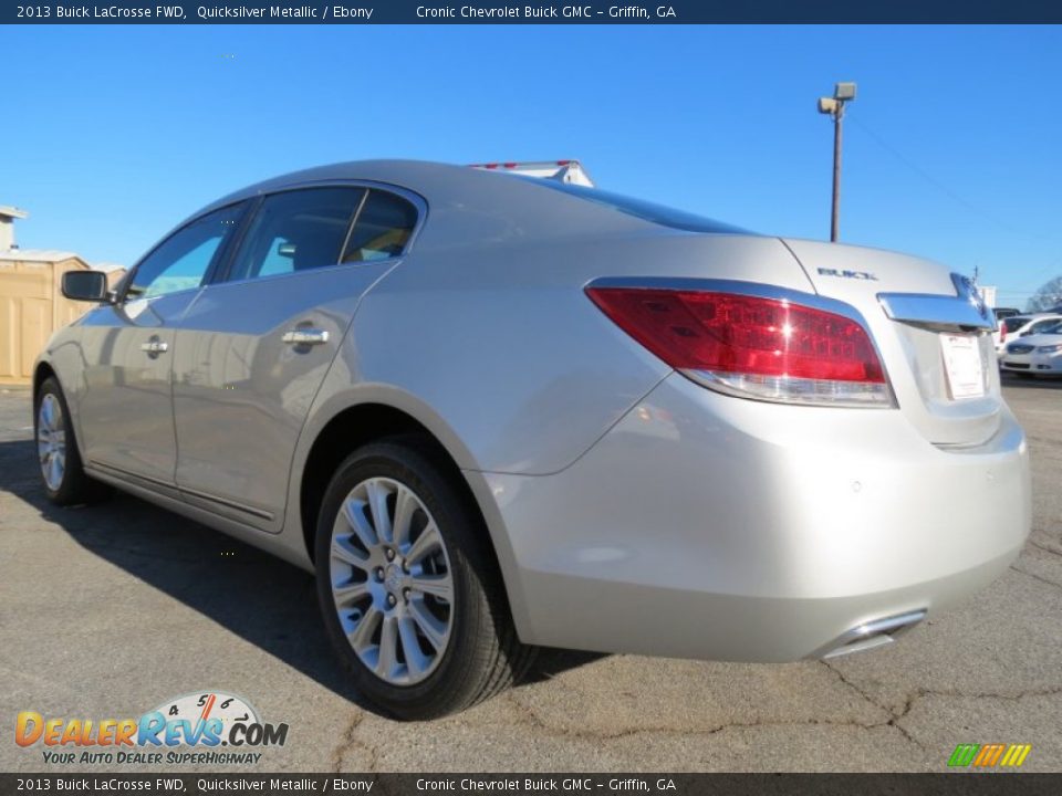 2013 Buick LaCrosse FWD Quicksilver Metallic / Ebony Photo #5