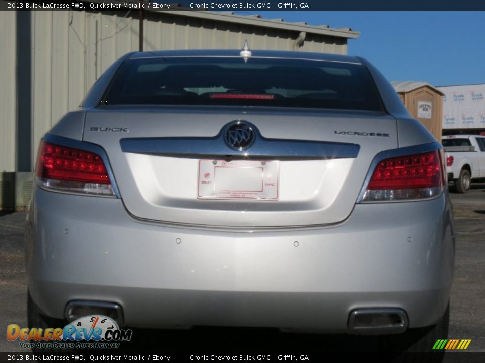 2013 Buick LaCrosse FWD Quicksilver Metallic / Ebony Photo #6