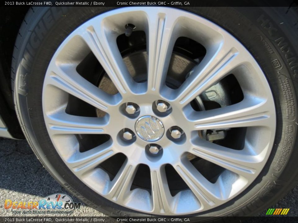 2013 Buick LaCrosse FWD Quicksilver Metallic / Ebony Photo #9