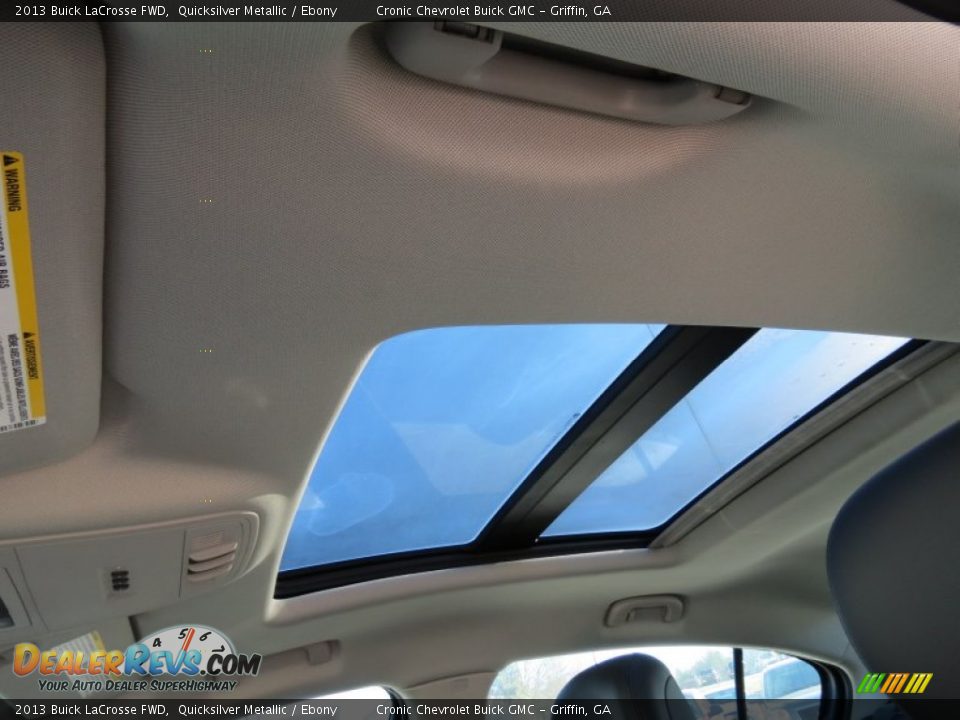 2013 Buick LaCrosse FWD Quicksilver Metallic / Ebony Photo #11