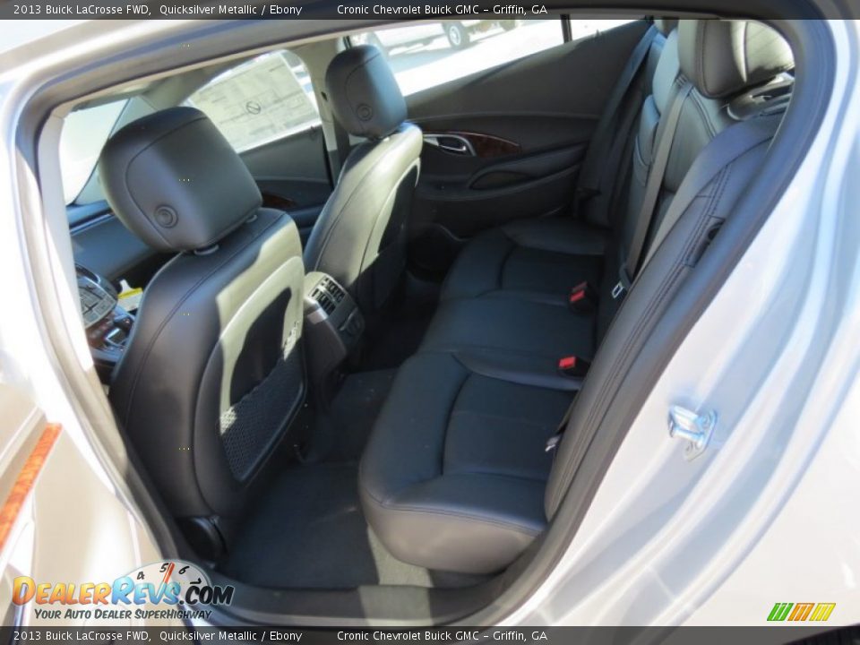 2013 Buick LaCrosse FWD Quicksilver Metallic / Ebony Photo #12
