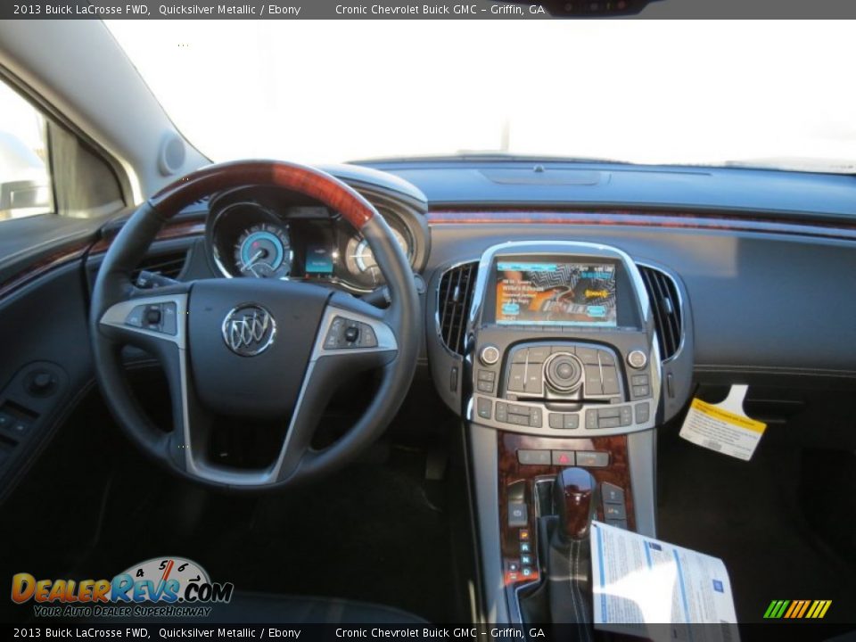 2013 Buick LaCrosse FWD Quicksilver Metallic / Ebony Photo #13