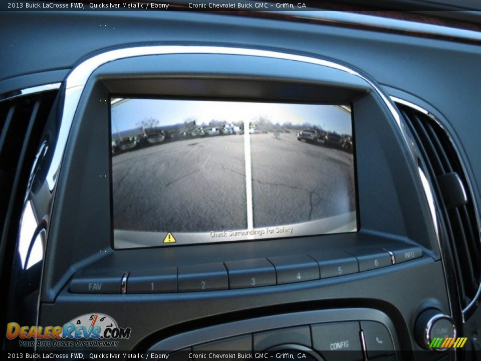 2013 Buick LaCrosse FWD Quicksilver Metallic / Ebony Photo #16