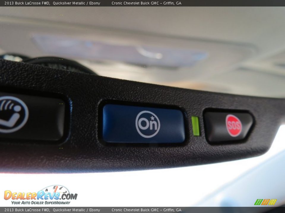2013 Buick LaCrosse FWD Quicksilver Metallic / Ebony Photo #17