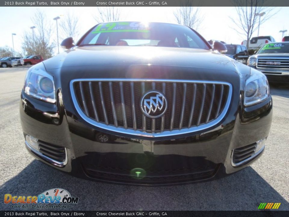 2013 Buick Regal Turbo Black Onyx / Ebony Photo #2