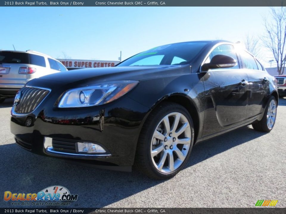 2013 Buick Regal Turbo Black Onyx / Ebony Photo #3