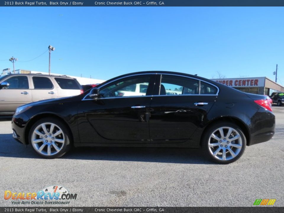 2013 Buick Regal Turbo Black Onyx / Ebony Photo #4