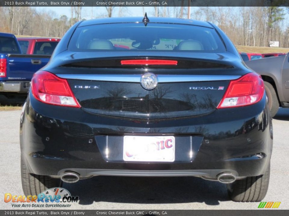 2013 Buick Regal Turbo Black Onyx / Ebony Photo #6