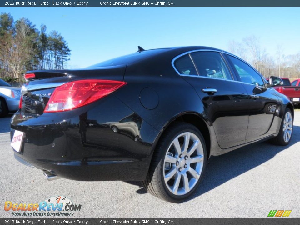 2013 Buick Regal Turbo Black Onyx / Ebony Photo #7
