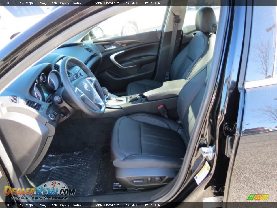 Front Seat of 2013 Buick Regal Turbo Photo #10