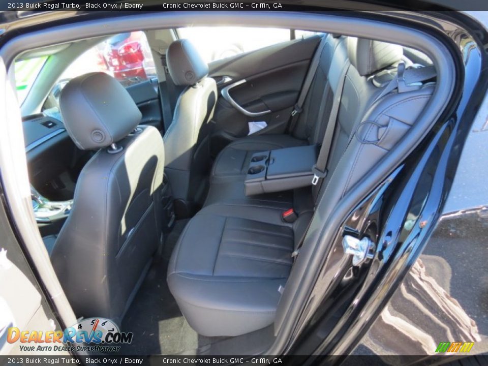 Rear Seat of 2013 Buick Regal Turbo Photo #11