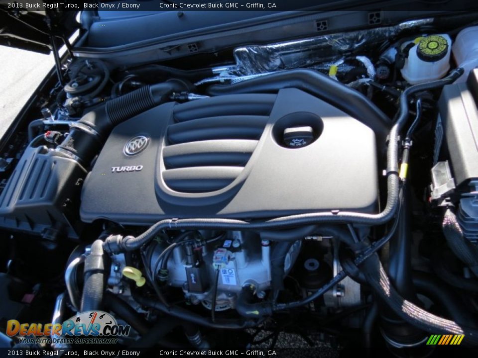 2013 Buick Regal Turbo 2.0 Liter SIDI Turbocharged DOHC 16-Valve VVT Flex-Fuel ECOTEC 4 Cylinder Engine Photo #13