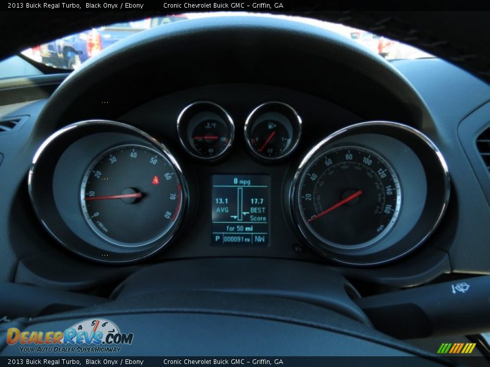 2013 Buick Regal Turbo Gauges Photo #14