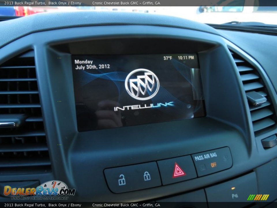 2013 Buick Regal Turbo Black Onyx / Ebony Photo #15