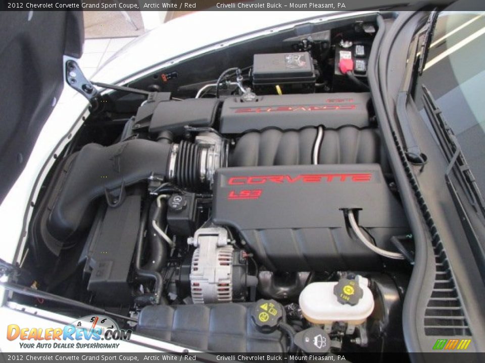 2012 Chevrolet Corvette Grand Sport Coupe 6.2 Liter OHV 16-Valve LS3 V8 Engine Photo #10
