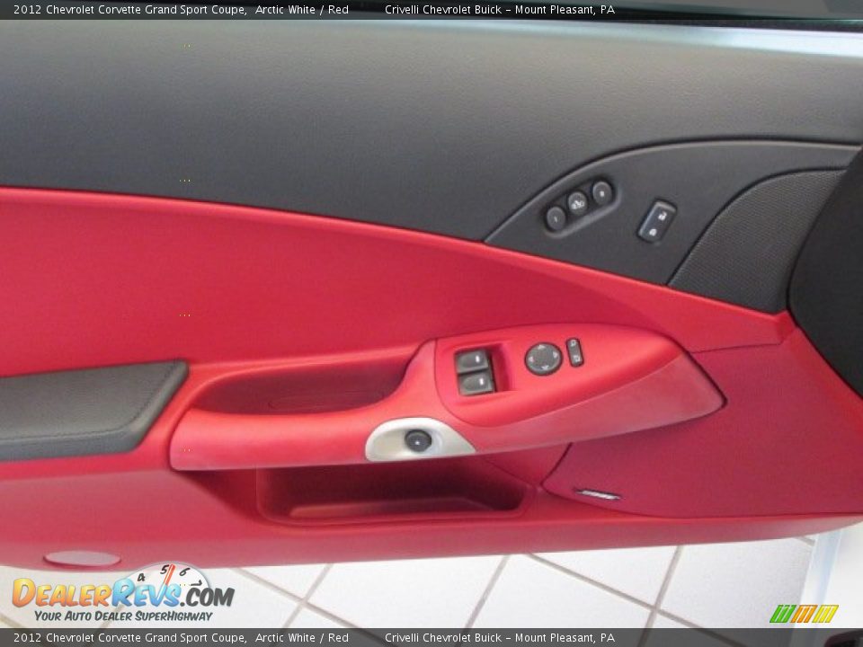 Door Panel of 2012 Chevrolet Corvette Grand Sport Coupe Photo #16