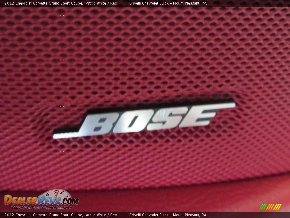 Audio System of 2012 Chevrolet Corvette Grand Sport Coupe Photo #17