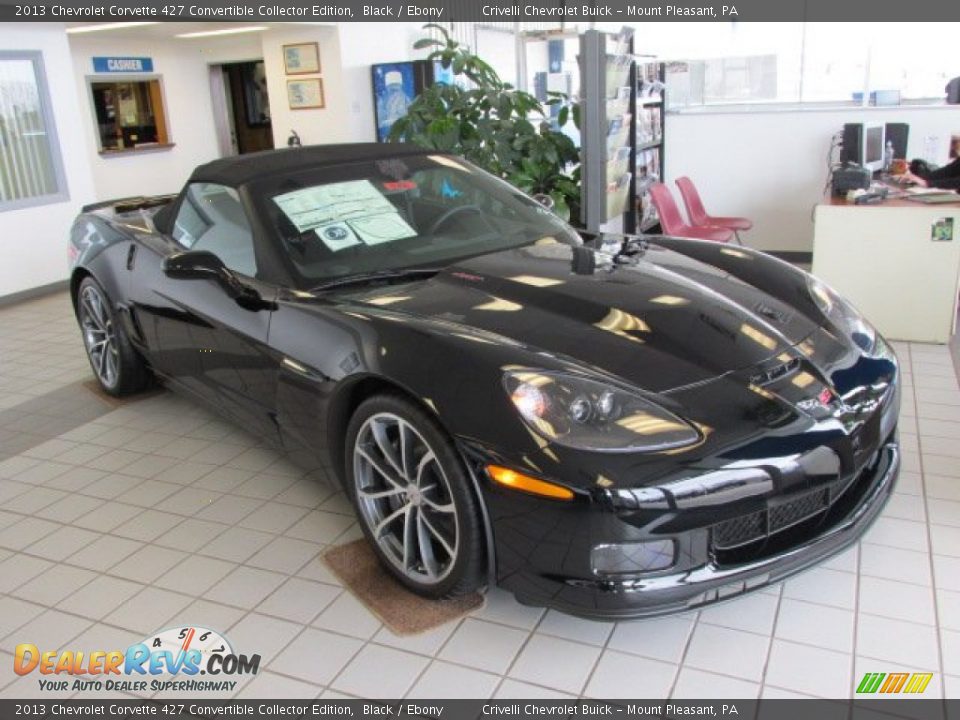 Front 3/4 View of 2013 Chevrolet Corvette 427 Convertible Collector Edition Photo #3
