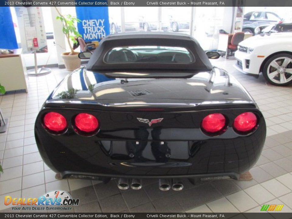 2013 Chevrolet Corvette 427 Convertible Collector Edition Black / Ebony Photo #8